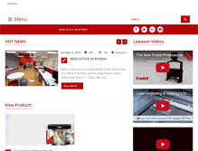 Tablet Screenshot of lawazen.com